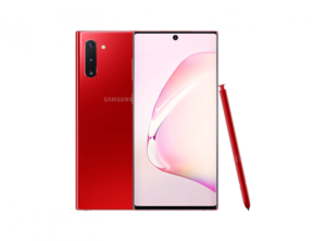 Samsung Galaxy Note 10 red