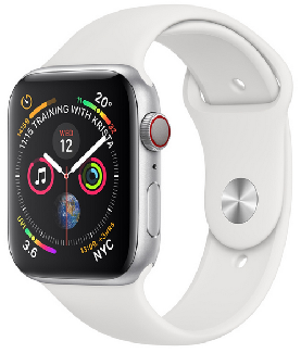 Apple Watch Series 4 GPS 44mm Silver Aluminium Case