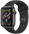 Apple Watch Series 4 GPS 44mm Space Grey Aluminium Case with Black Sport Band