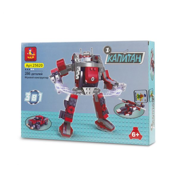 Игровой конструктор Ausini 25620 КАПИТАН — изображение 3