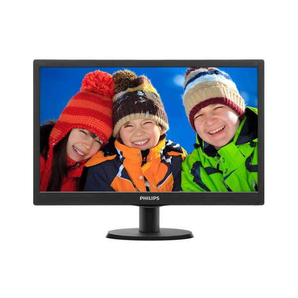 Монитор 18.5" PHILIPS 193V5LSB2/62 Чёрный