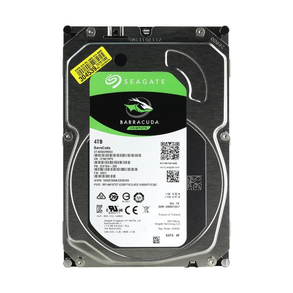 Жёсткий диск HDD 4Tb Seagate Barracuda SATA6Gb/s 5400rpm 256Mb 3,5" ST4000DM004