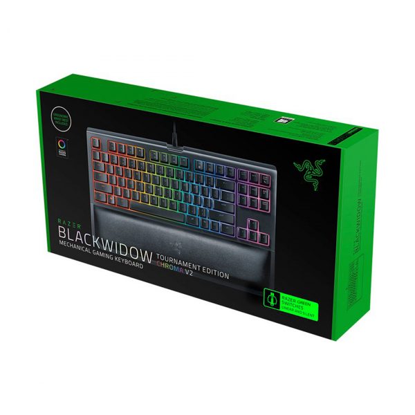 Клавиатура Razer BlackWidow Tournament Chroma V2 (Green Switch) — изображение 3