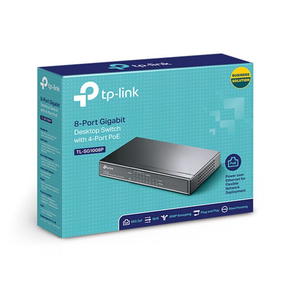 Коммутатор TP-Link TL-SG1008P — изображение 3