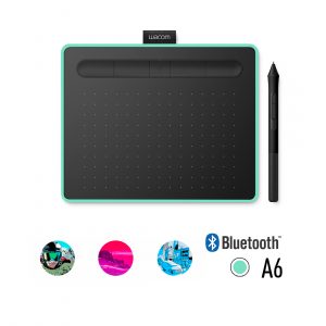 Графический планшет Wacom Intuos Small Bluetooth (CTL-4100WLE-N) Зелёный