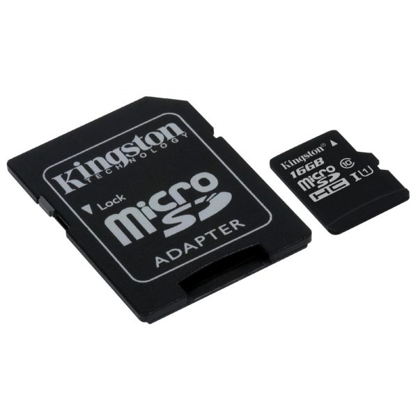 Карта памяти Kingston SDCS/16GB Class 10 16GB