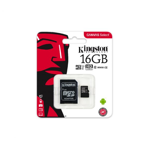 Карта памяти Kingston SDCS/16GB Class 10 16GB — изображение 3