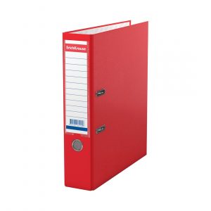 Папка–регистратор с арочным механизмом ErichKrause®, Granite, А4, 70 мм, красный