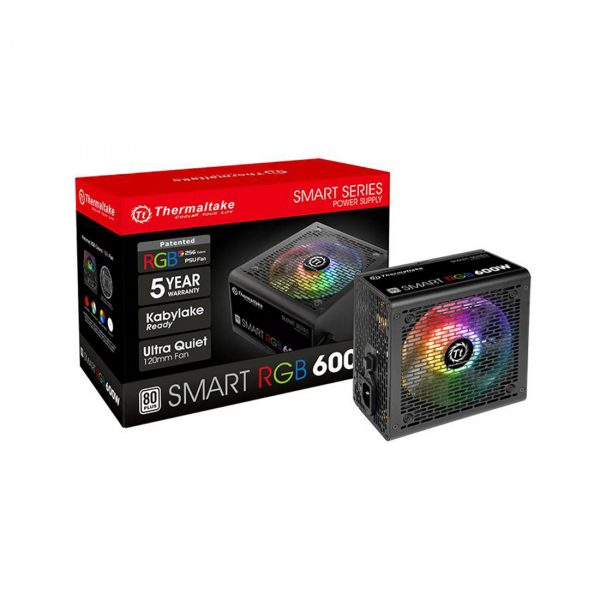 Блок питания Thermaltake Smart RGB 600W — изображение 3
