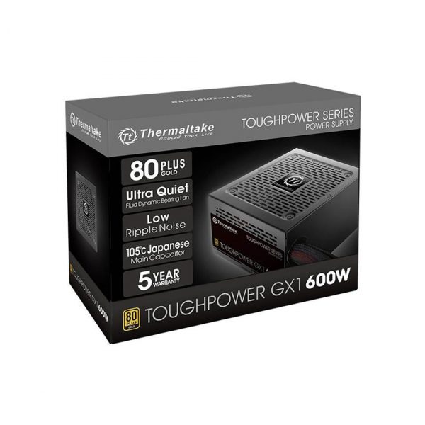 Блок питания Thermaltake Toughpower GX1 600W (Gold) — изображение 3