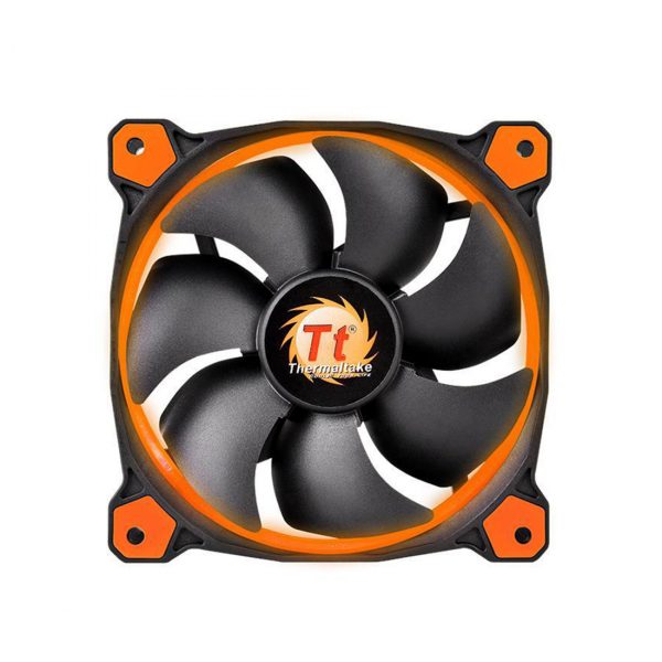 Кулер для компьютерного корпуса Thermaltake Riing 14 LED Orange