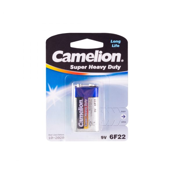 Батарейка CAMELION Super Heave Duty 6F22-BP1B