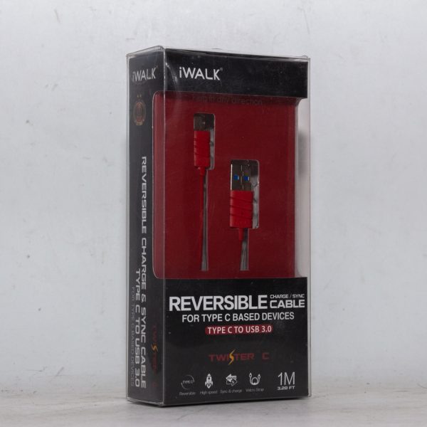 Интерфейсный кабель iWalk Type C CST013-008A RED