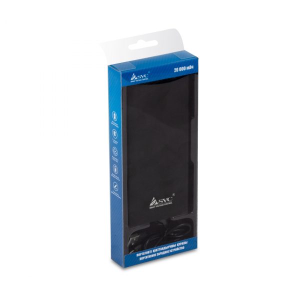 Портативное зарядное устройство SVC PB20KB 20000 mAh — изображение 3