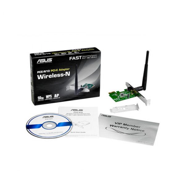 Сетевой адаптер ASUS PCE-N10 — изображение 2