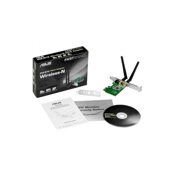 Сетевой адаптер ASUS PCE-N15 — изображение 3
