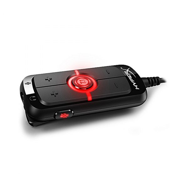 Звуковая карта для наушников HyperX Amp USB Sound card HX-USCCAMSS-BK
