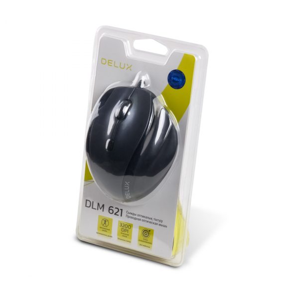 Компьютерная мышь Delux DLM-621OUB — изображение 3