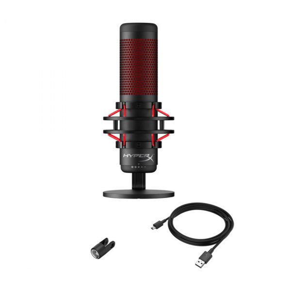 Микрофон HyperX QuadCast Standalon Microphone HX-MICQC-BK — изображение 2