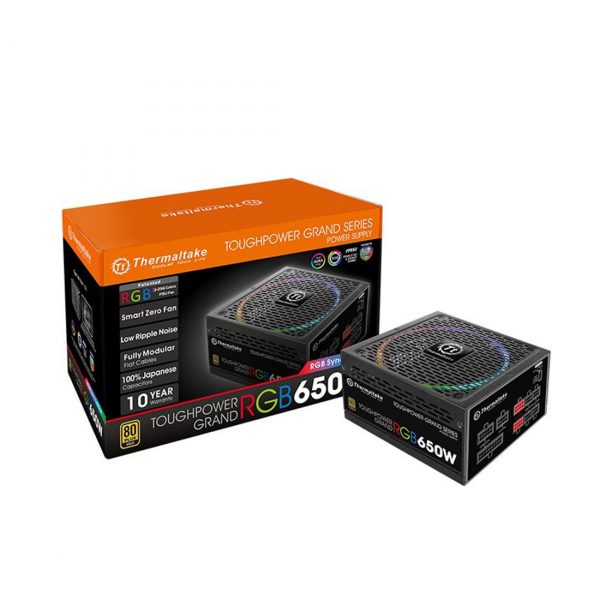 Блок питания Thermaltake Toughpower Grand RGB Sync Edition 650W (Gold) — изображение 3