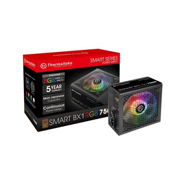 Блок питания Thermaltake Smart BX1 RGB 750W (Bronze) — изображение 3