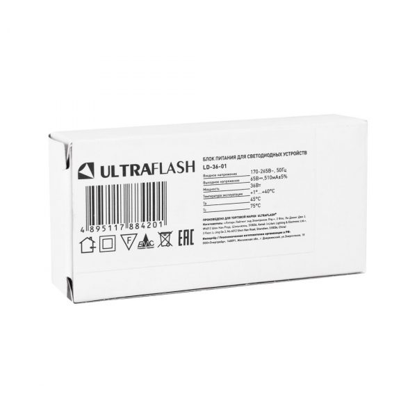 Блок питания Ultraflash LD-36-01 (13552) (для LED панелей LTL-6060-10/11) — изображение 3