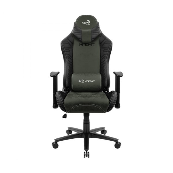 Игровое компьютерное кресло Aerocool KNIGHT Hunter Green — изображение 2