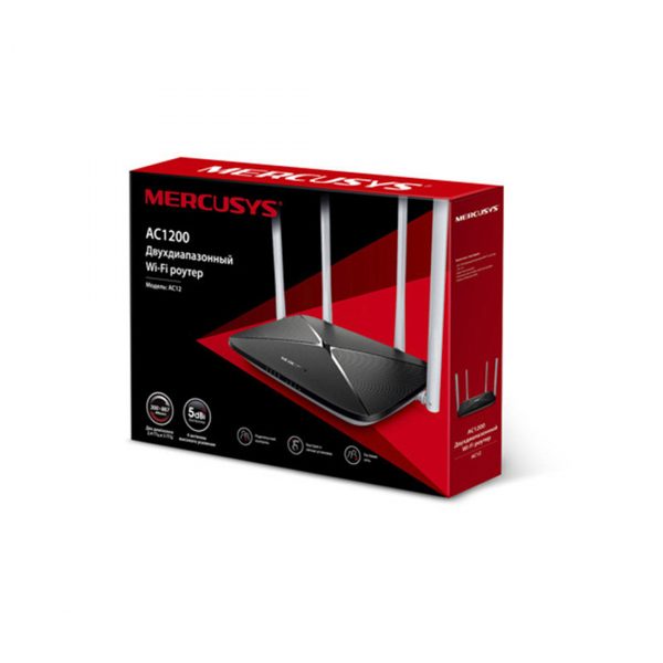 Маршрутизатор Mercusys AC12 — изображение 3