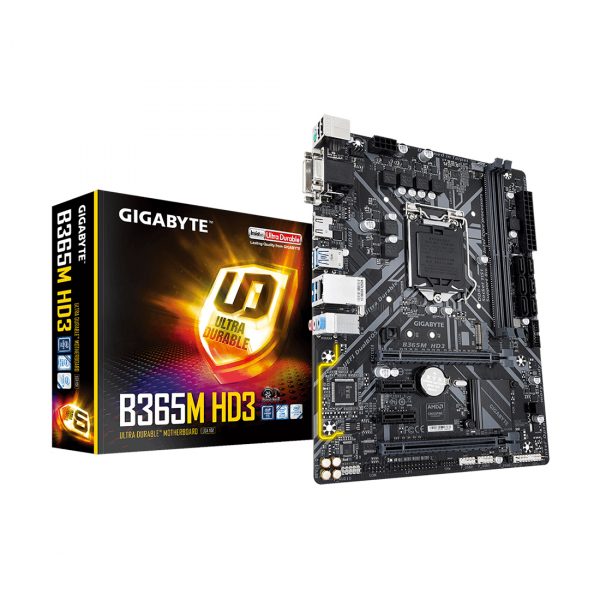 Материнская плата Gigabyte B365M HD3