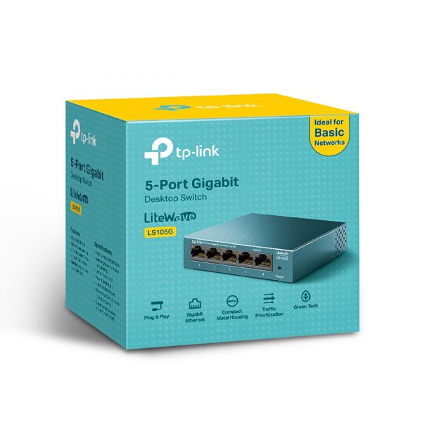 Коммутатор TP-Link LS105G — изображение 3