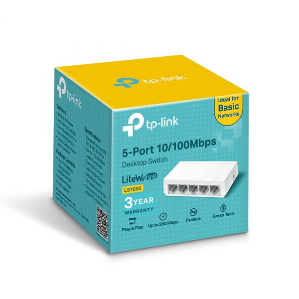 Коммутатор TP-Link LS1005 — изображение 3