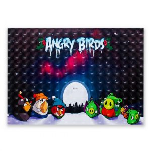 Наклейка для ноутбука Angry Birds 15"