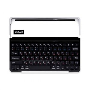 Универсальная клавиатура Delux IStation PKO1S/ PKO1В  c технологией Bluetooth